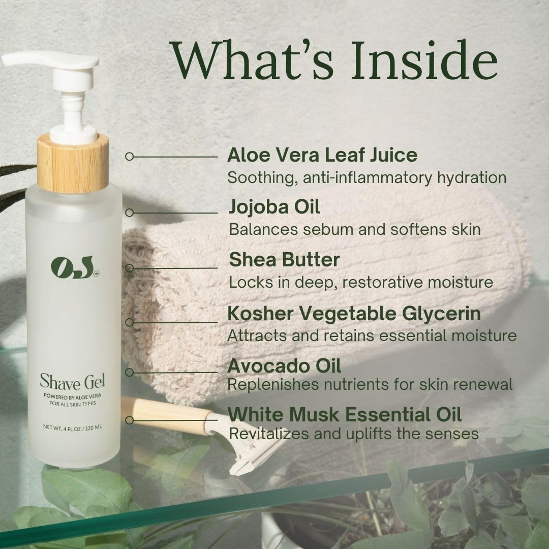 Organic Jaguar sensitivity-friendly formula promotes comfortable shaves without harsh chemicals