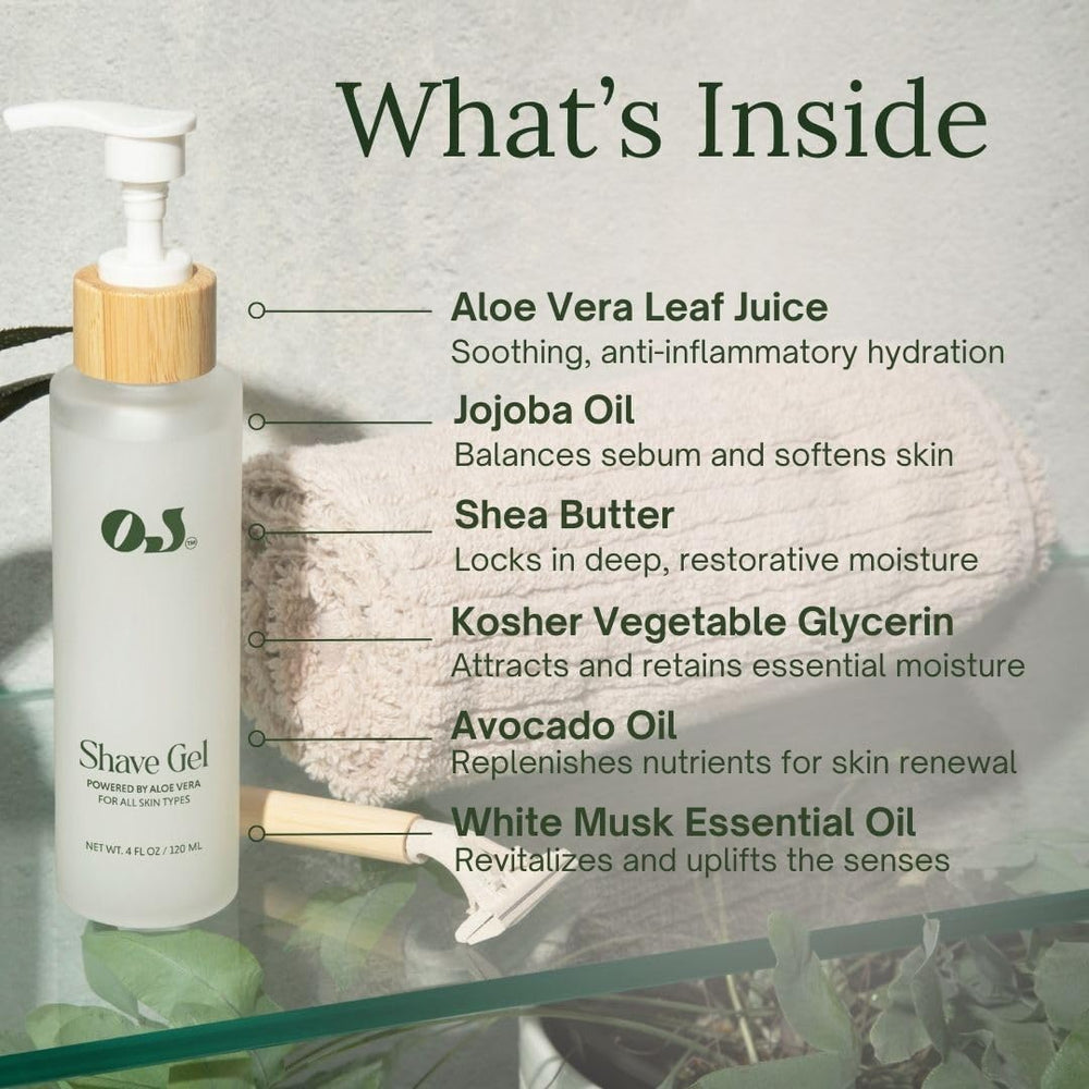 Organic Jaguar sensitivity-friendly formula promotes comfortable shaves without harsh chemicals