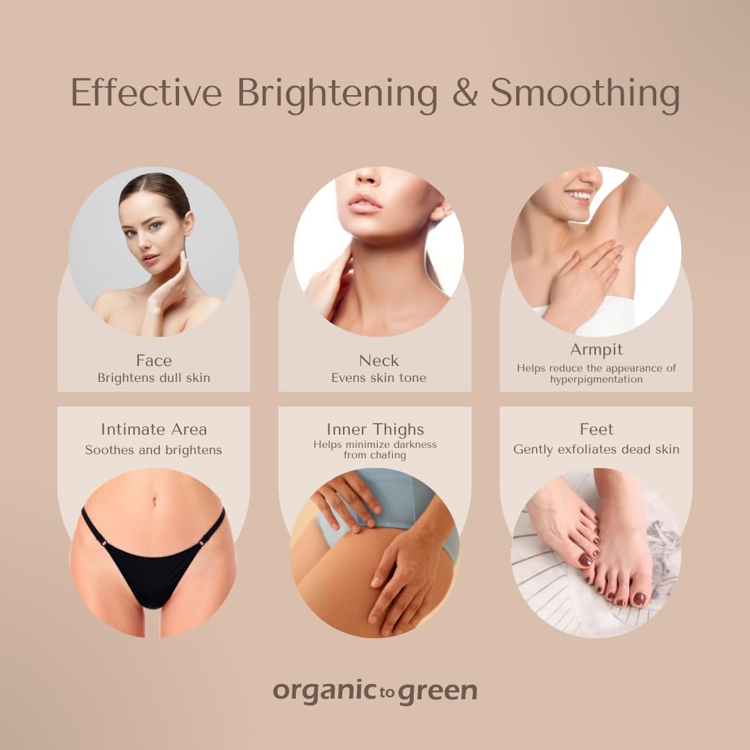 Organic To Green Kojic Turmeric Soap shea butter sheen conveys nourishing comfort during cleansing.