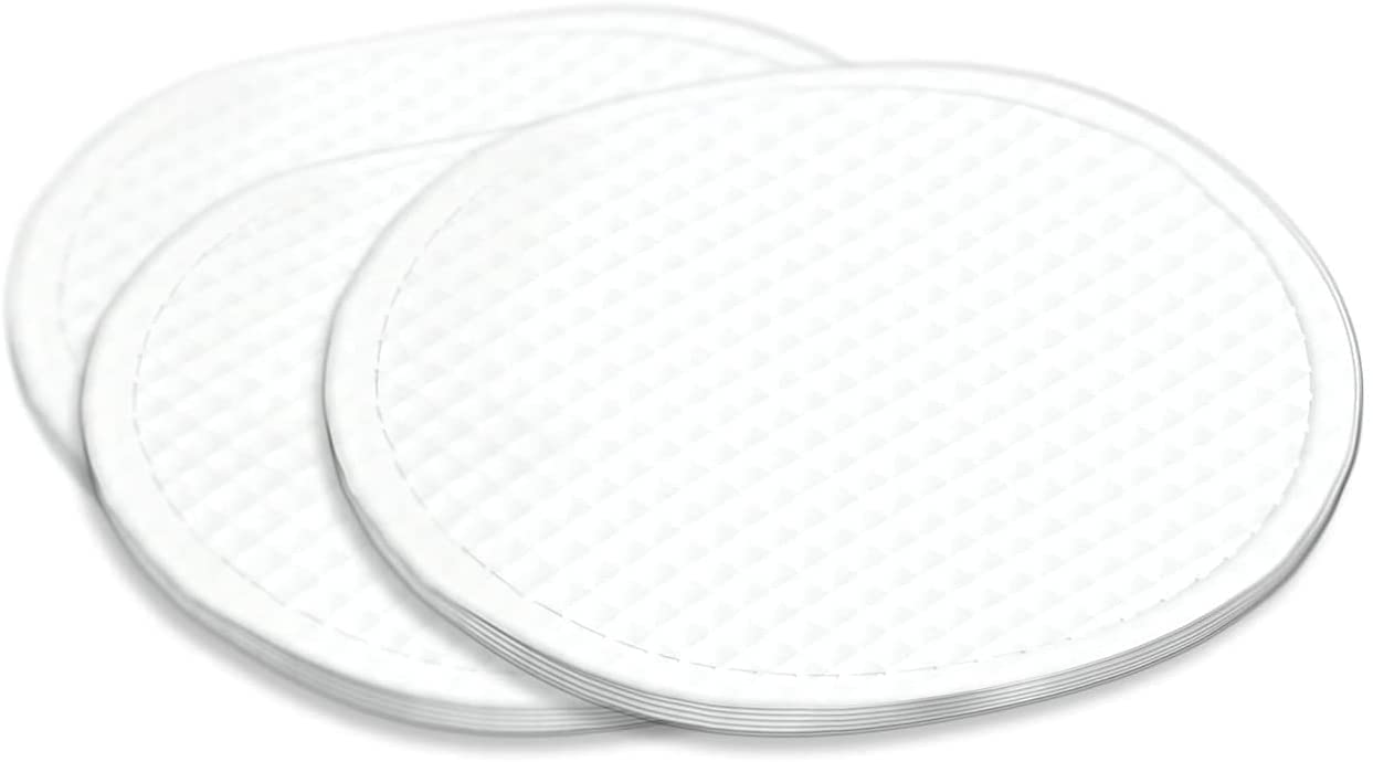 Organyc cotton rounds biodegradable packaging highlight eco-friendly disposal.