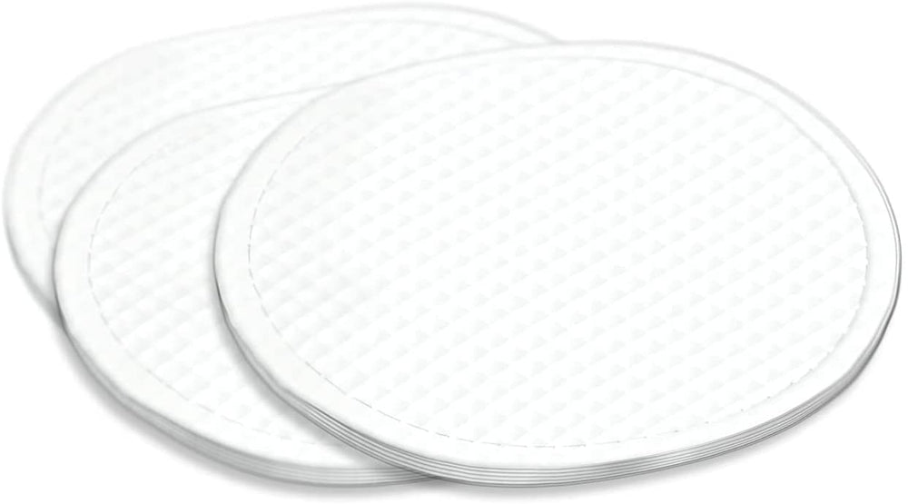 Organyc cotton rounds biodegradable packaging highlight eco-friendly disposal.