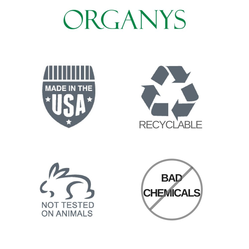 Organys cleansing oil leaves skin hydrated and soft after use.
