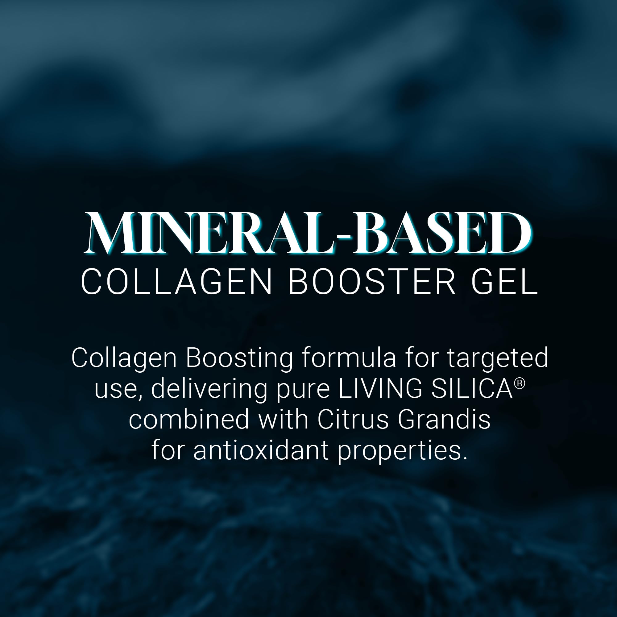 Orgono Living Silica gel promotes healthy-looking skin through regeneration-inspired care.