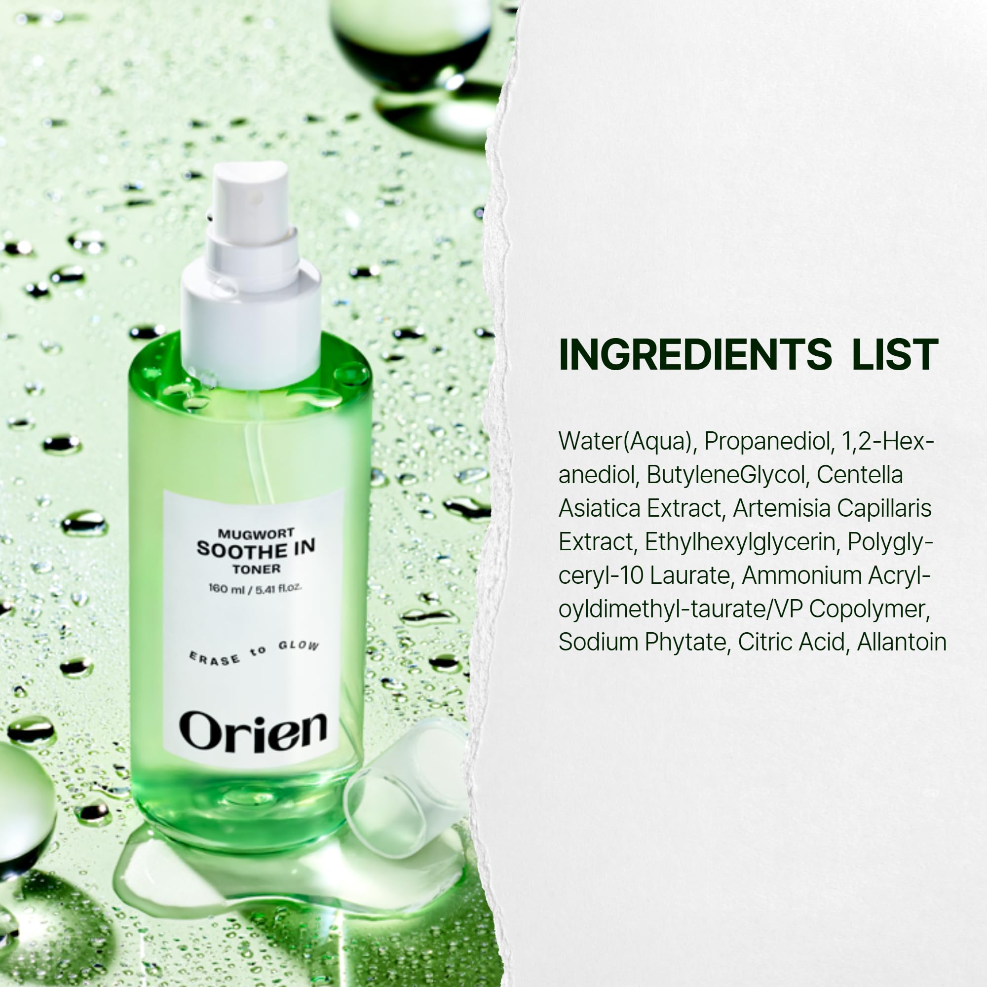 Orien Mugwort Soothe Toner acne-prone-skin-07 supports soothing hydration for blemish-prone days