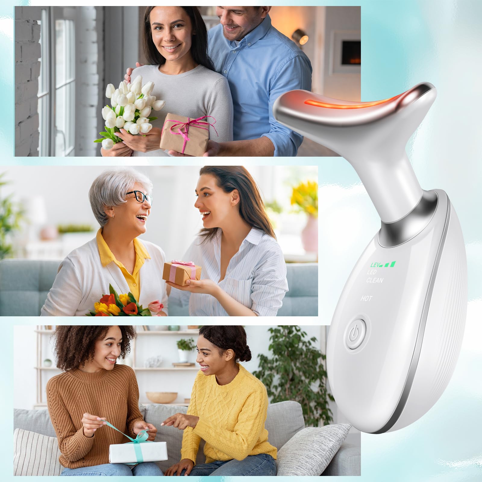 Oriflame battery-long-life-white-massager supports consistent at-home sessions without frequent charging.