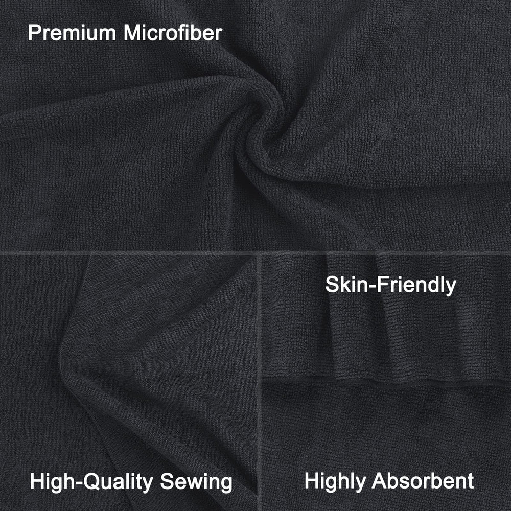 Orighty towels feature long-lasting sewing edges that resist fraying during frequent washes.