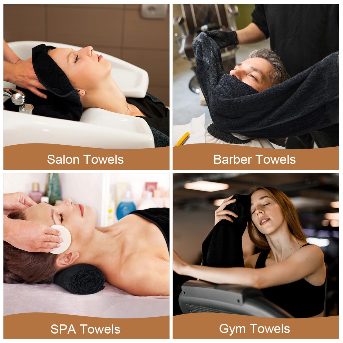 Orighty versatile-use towel suitable for gym, spa, or salon.