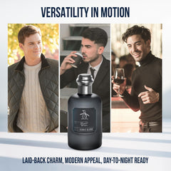 Original Penguin Iconic Blend base notes sandalwood and musk for warmth