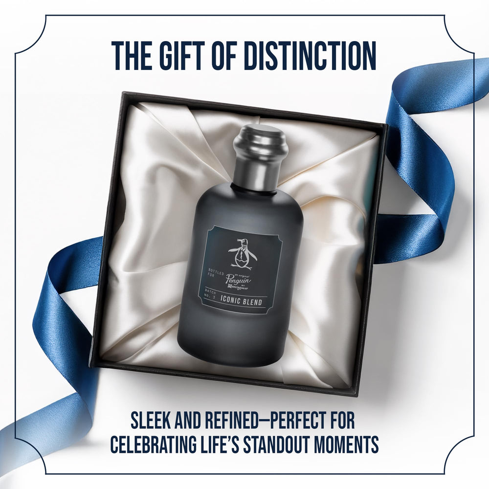 Original Penguin Iconic Blend diffusion and scent trail for all-day wear