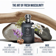 Original Penguin Iconic Blend top notes bergamot for a bright introduction