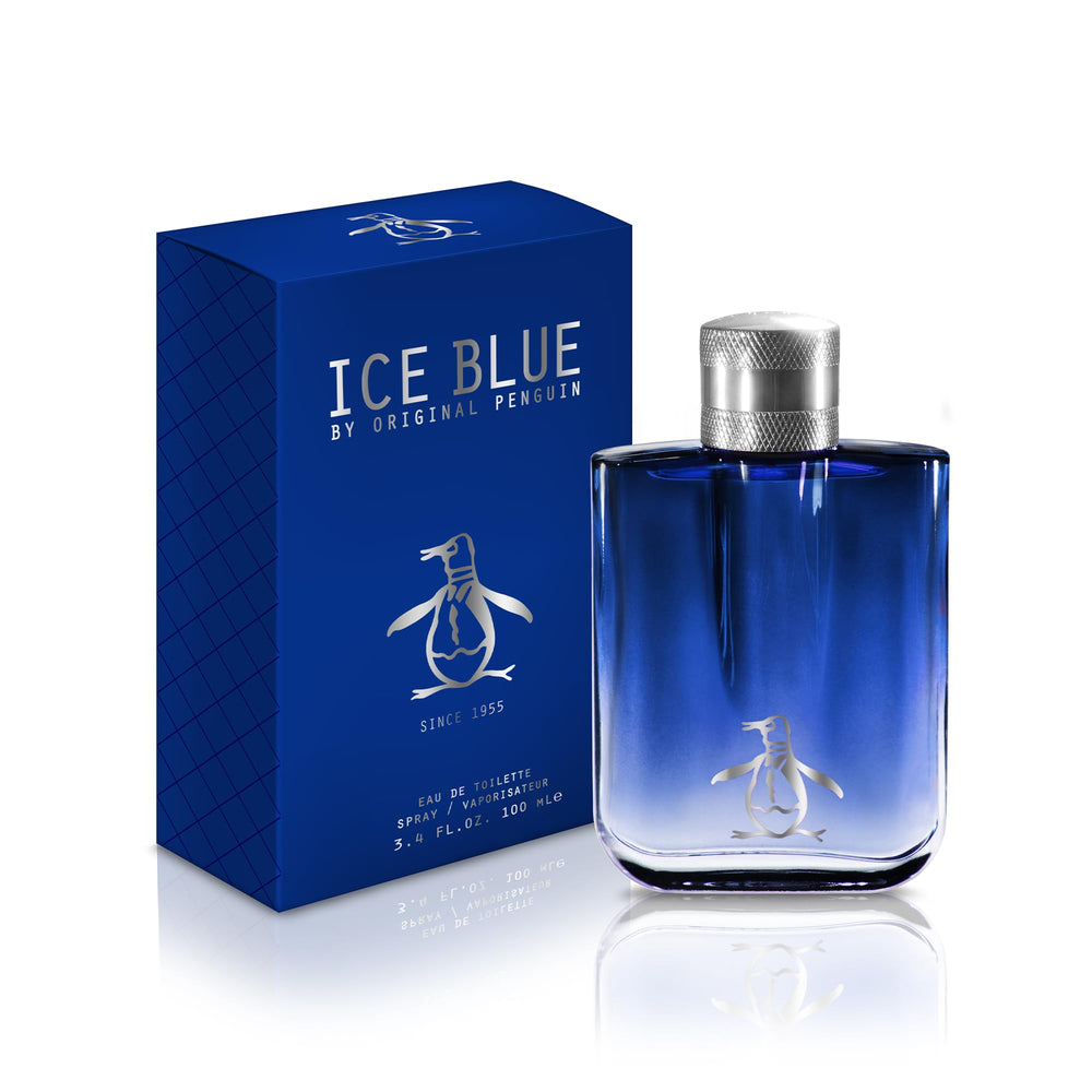 Original Penguin Penguin Ice Blue EDT bottle front for daily wear