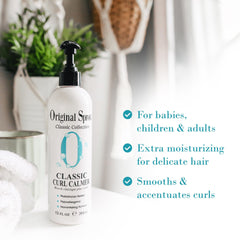Original Sprout Curl Calmer ingredients jojoba protein and botanicals nourish curls