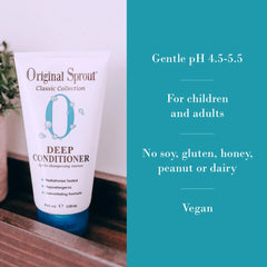 Original Sprout Deep Conditioner after-use smooth hair texture and shine
