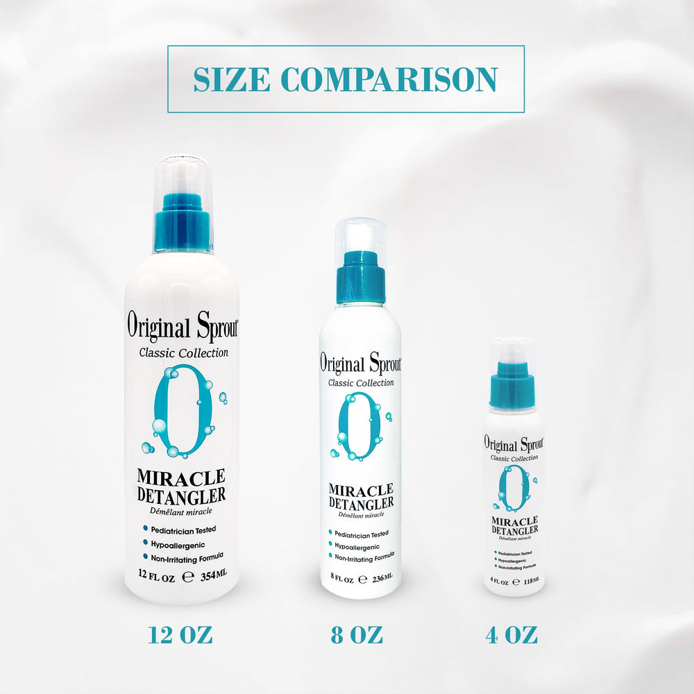 Shiny, frizz-free hair after using Miracle Detangler