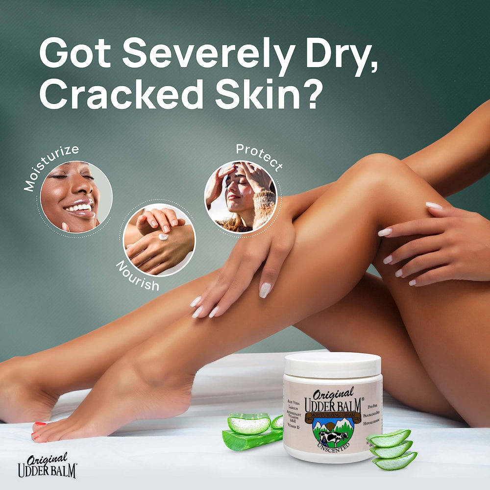 Original Udder Balm USA-made jar on shelf emphasizes premium care.