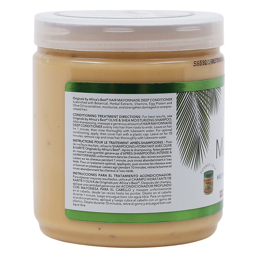 Originals by Africa's Best nourished-hair shine-finish reveals smooth, healthy-looking results after use.