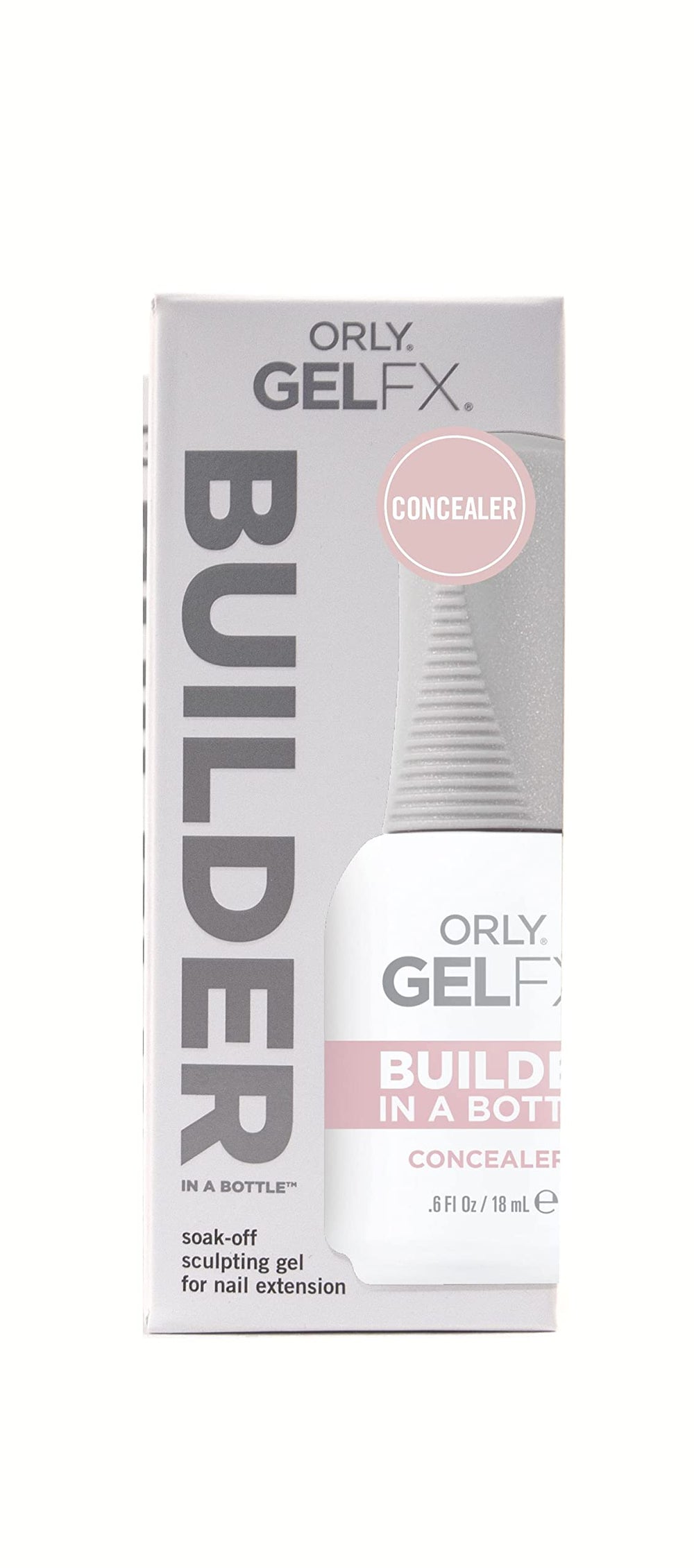 Orly GelFX Builder base for nail art provides a flawless canvas for French tips.