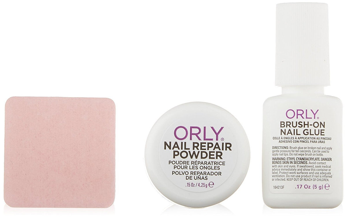 Orly Nail Rescue Boxed Kit main box with spa-inspired packaging for at-home nail care