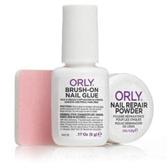 Orly Nail Rescue Kit buffer close-up smoothing nail surface for repair