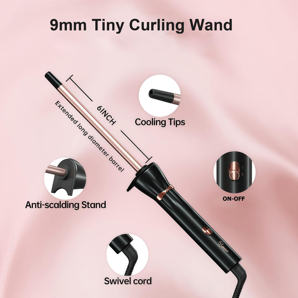 Ornan‌full 360-degree swivel cord demonstrates flexible styling reach.
