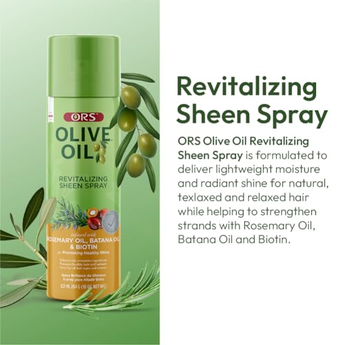 ORS Batana oil imagery emphasizes moisture and smoother, stronger strands