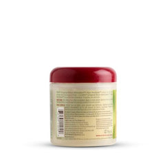 ORS HAIRRESTORE cream closeup highlighting creamy texture for scalp hydration