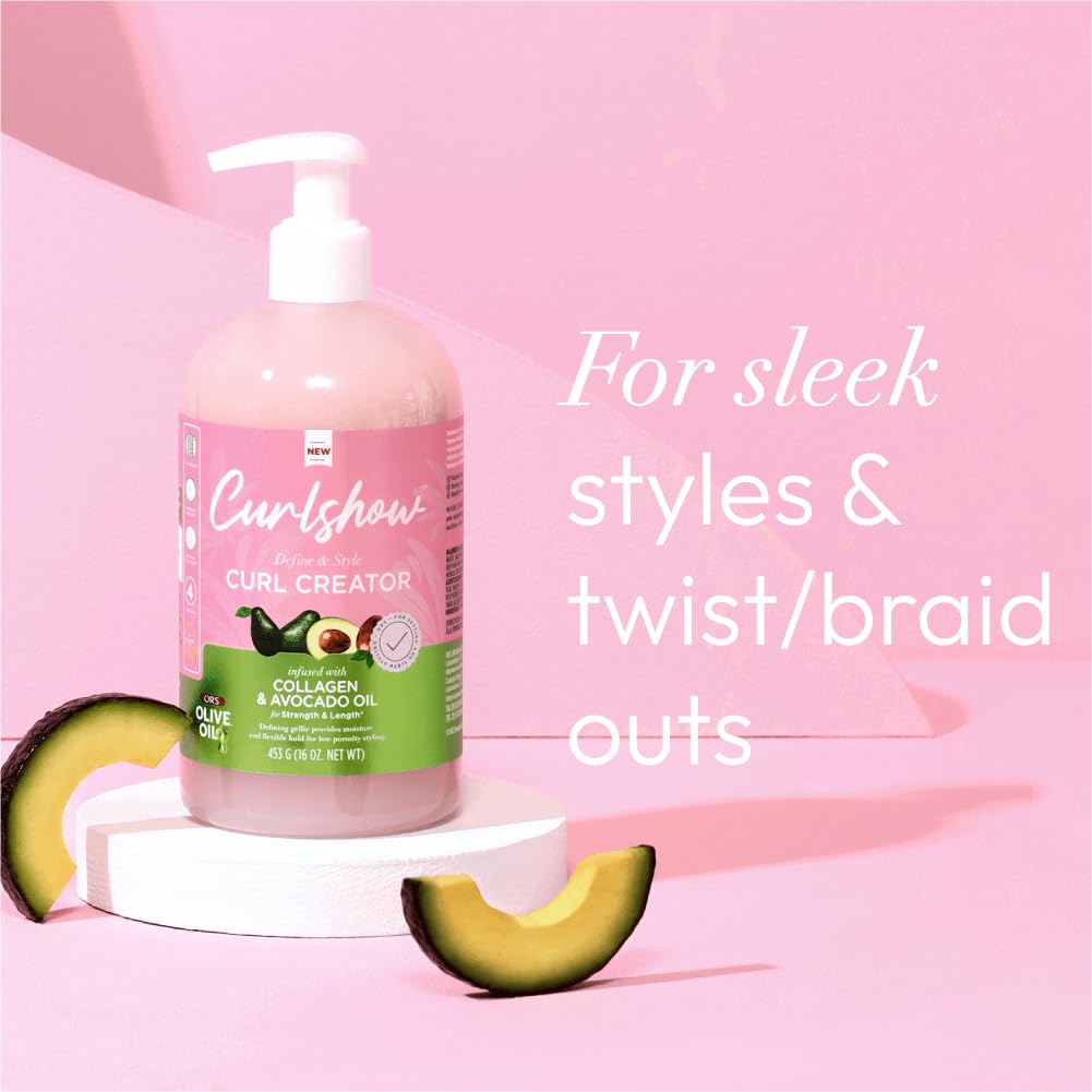 ORS Curlshow low porosity friendly formula absorbed easily by hair