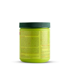 ORS Olive Oil Creme Relaxer application brush demonstrates even, controlled hair straightening.