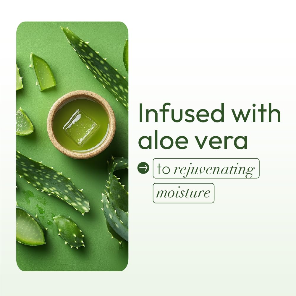 ORS Olive Oil Moisture Restore ingredients image focuses on olive oil and aloe vera.