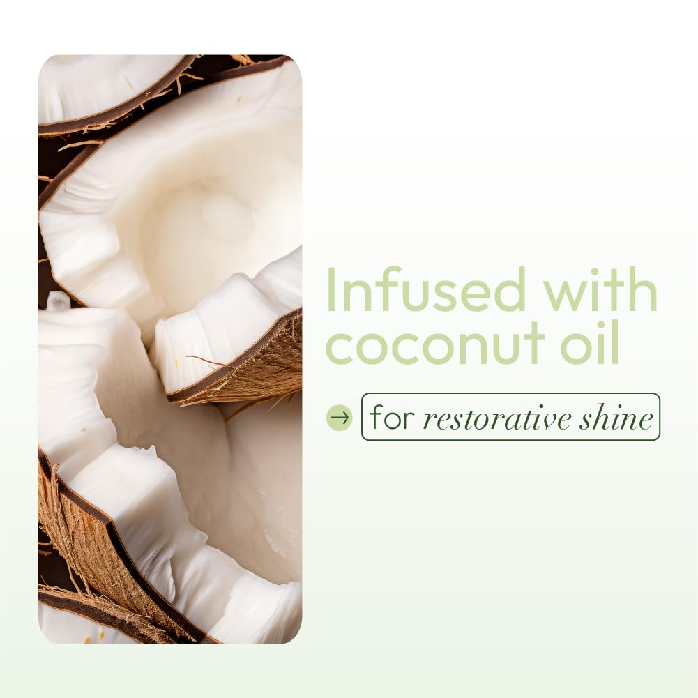 ORS Nourishing Sheen Spray on ends enhances manageability and glide