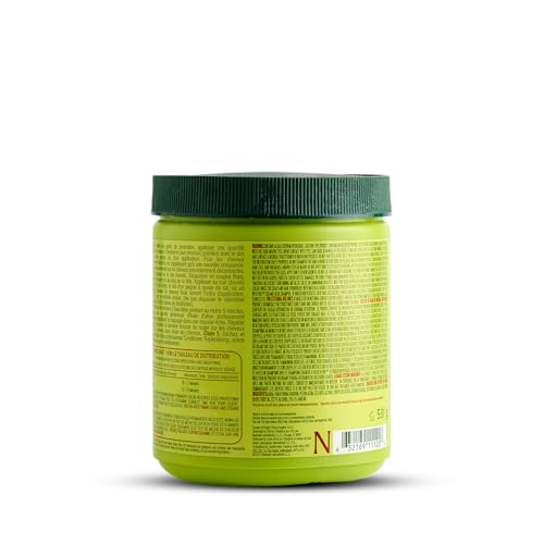 ORS Olive Oil Relaxer after-use shot highlights silky, shiny, manageable hair.