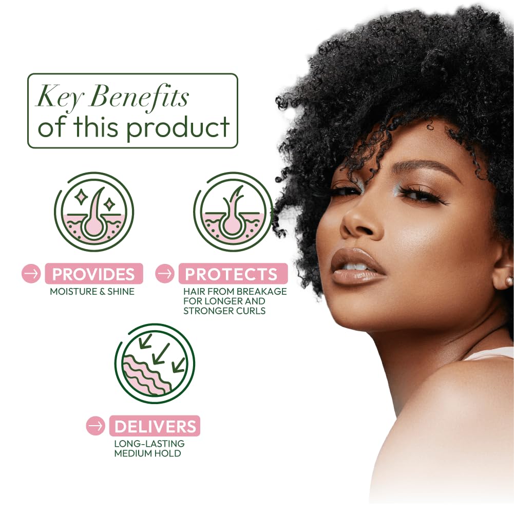 ORS Curlshow strengthens hair to protect against breakage during styling