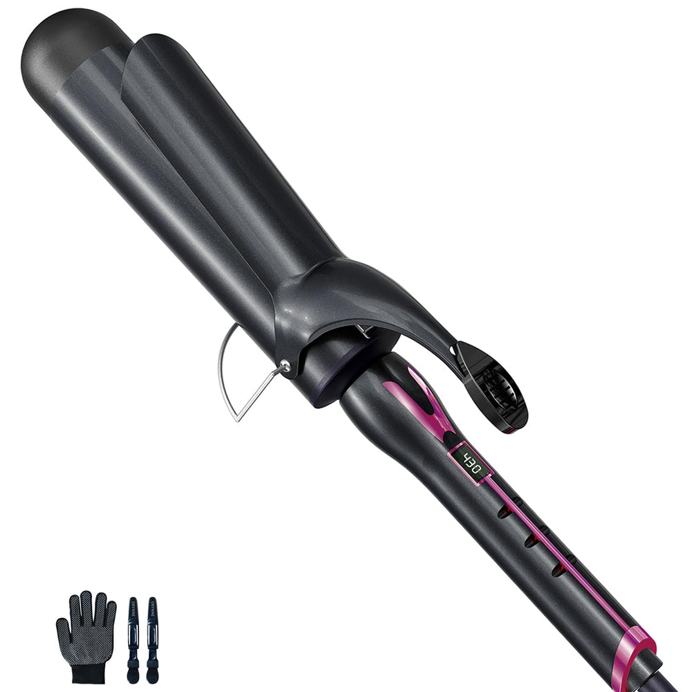 ORYNNE curling iron 2-inch large barrel for loose curls in long hair
