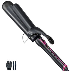 ORYNNE curling iron 2-inch large barrel for loose curls in long hair
