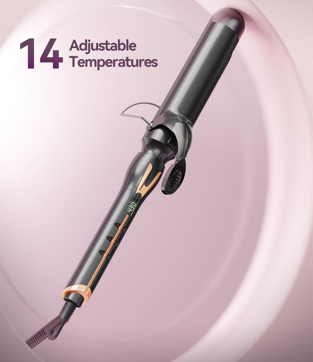 ORYNNE curling iron auto shut-off for peace of mind