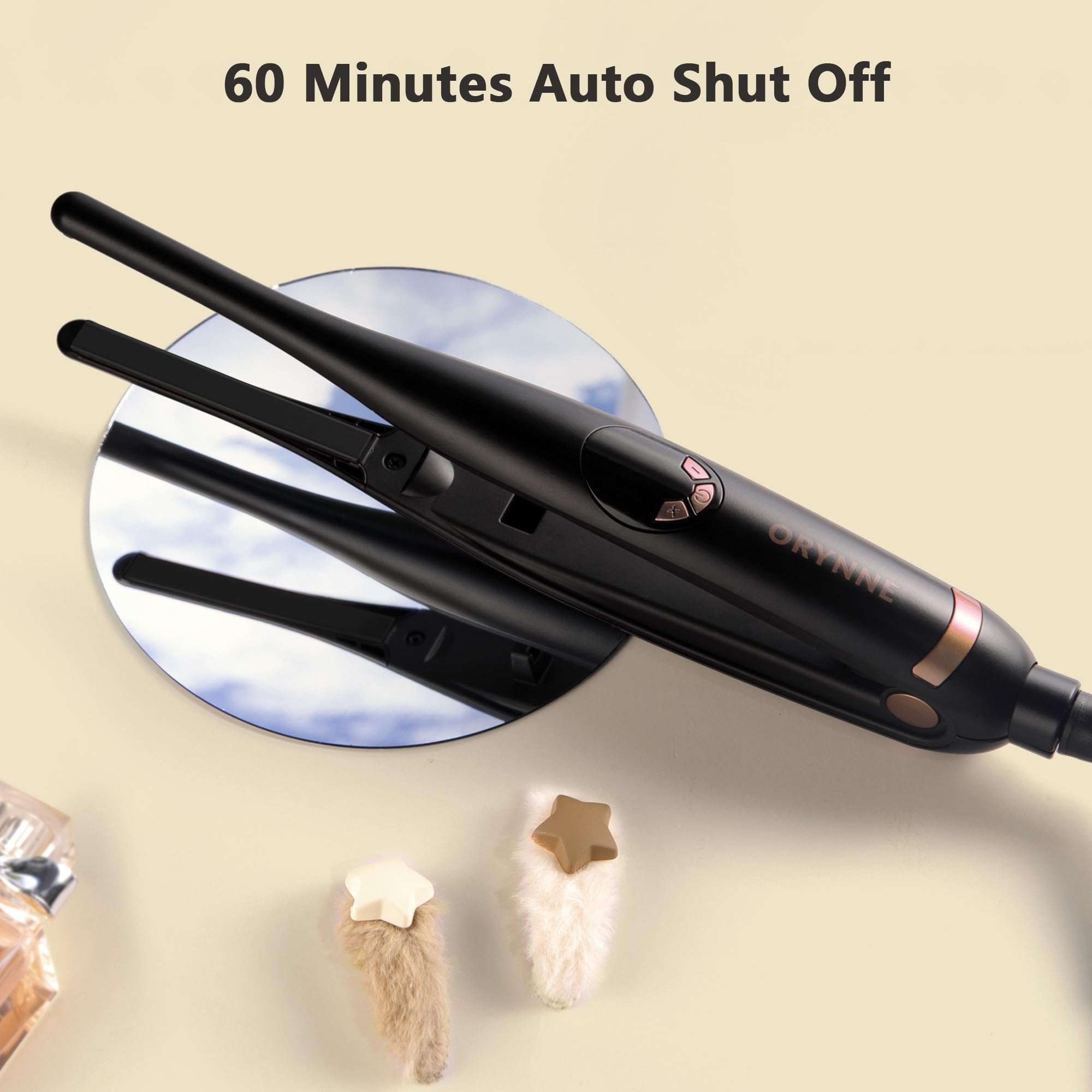 ORYNNE digital display-heat-settings image emphasizes precise control