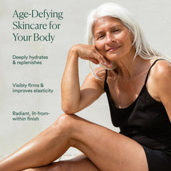 OSEA Alaria seaweed elixir bottle emphasizing elasticity and firming properties.