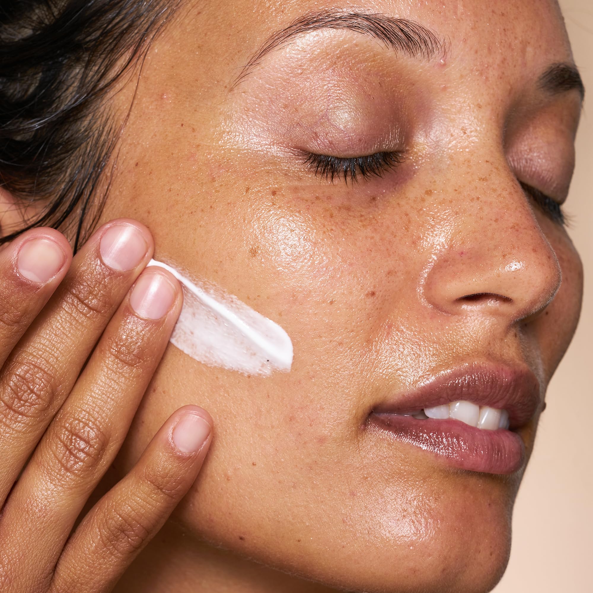 OSEA Atmosphere Protection Cream packaging side captures vegan, cruelty-free clean beauty ethos