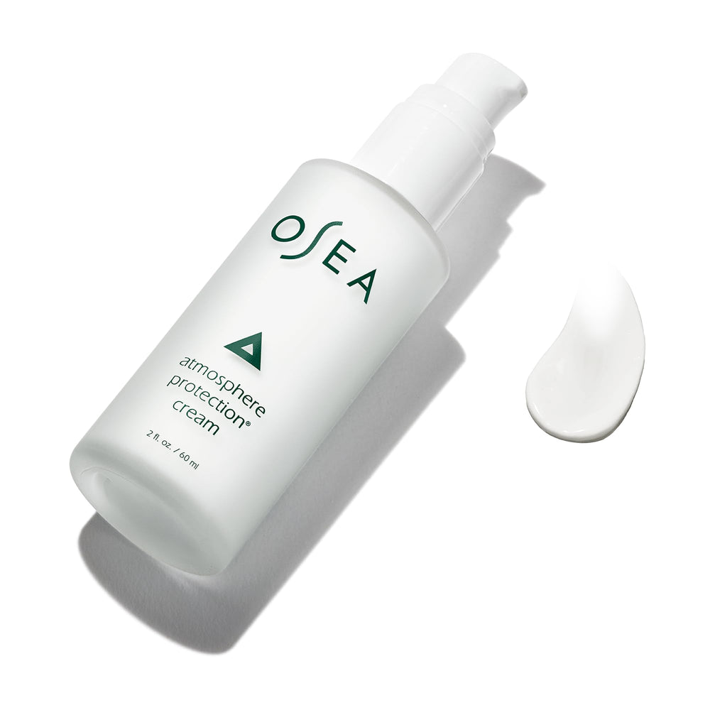 OSEA Atmosphere Protection Cream with Undaria seaweed visible for mineral-rich skin barrier support