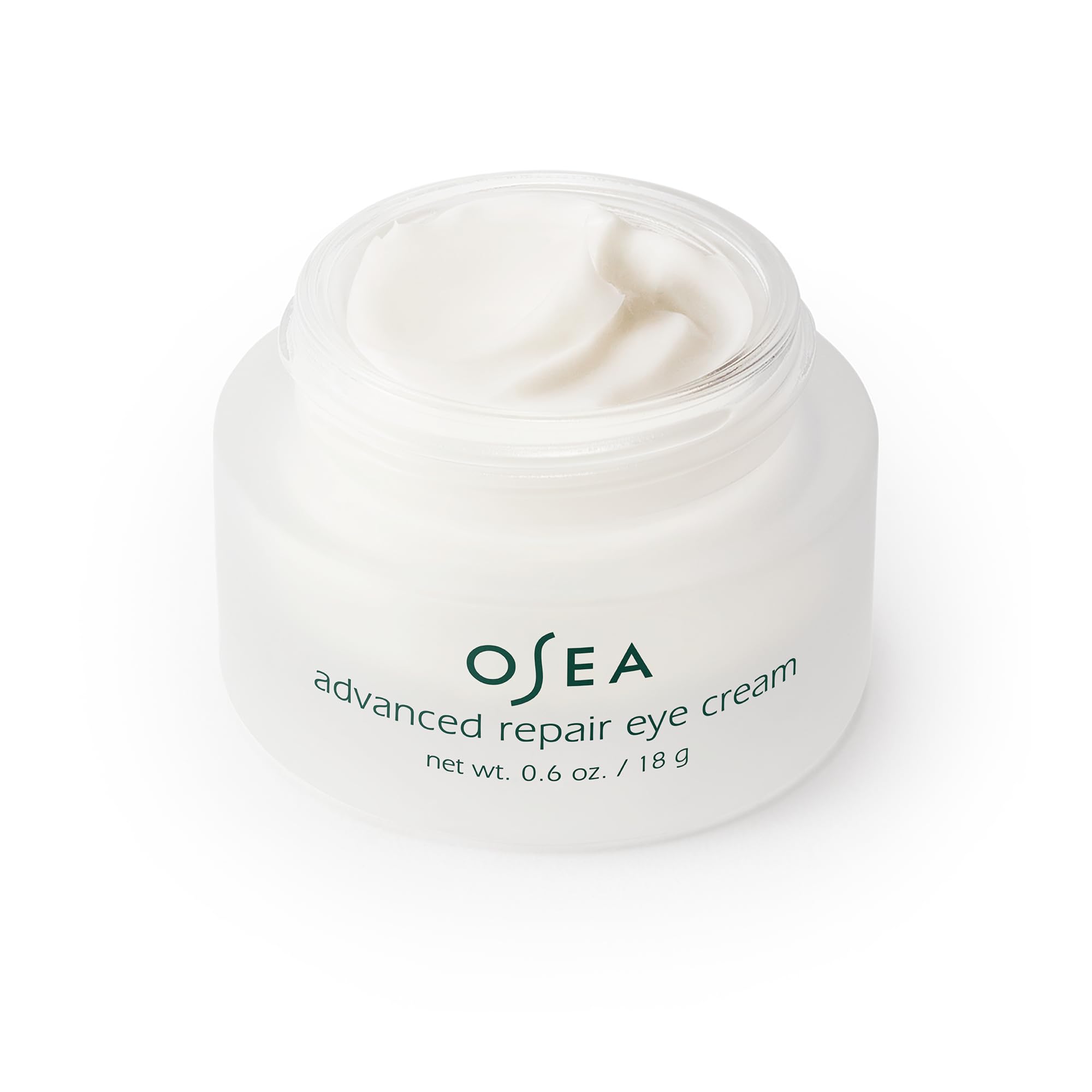 Eye-area hydration from OSEA Advanced Repair Eye Cream with plump, moisturized skin around the eyes
