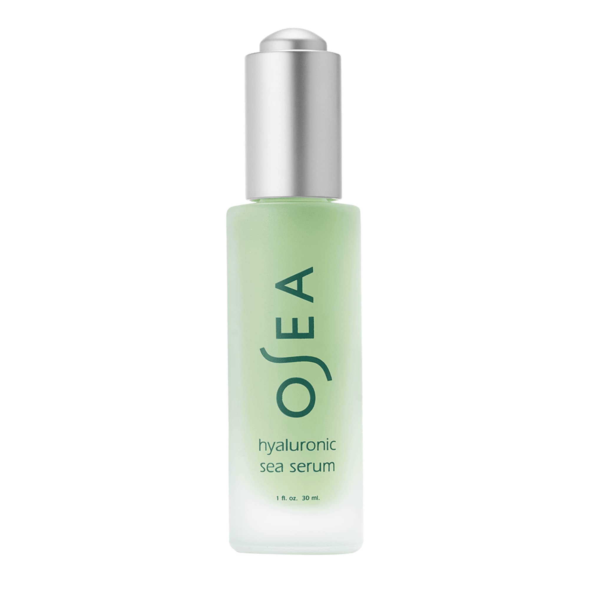 OSEA Hyaluronic Acid Sea Serum bottle demonstrates on-the-go hydration and freshness.