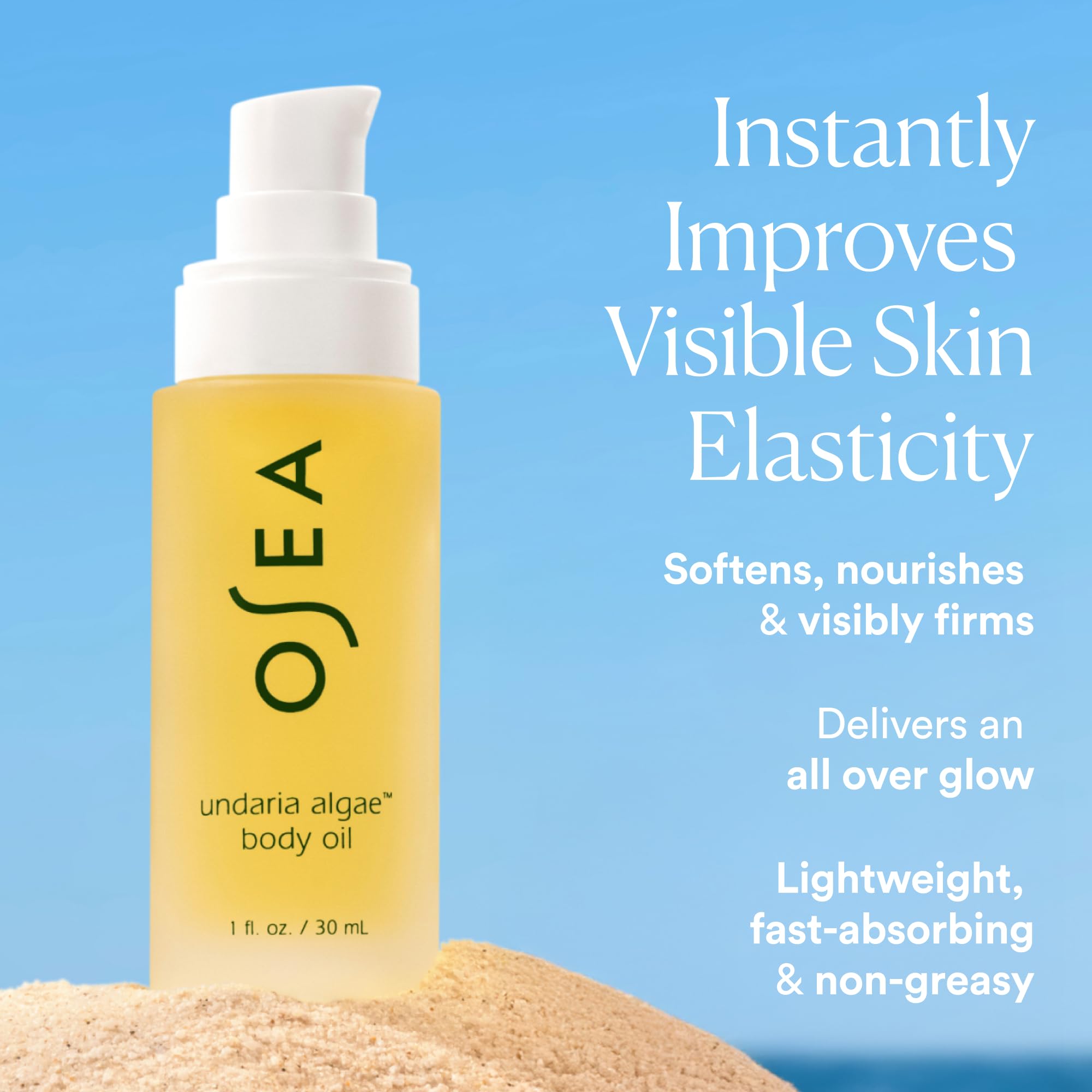 OSEA Juicy Duo gift box opened to reveal luxe packaging.