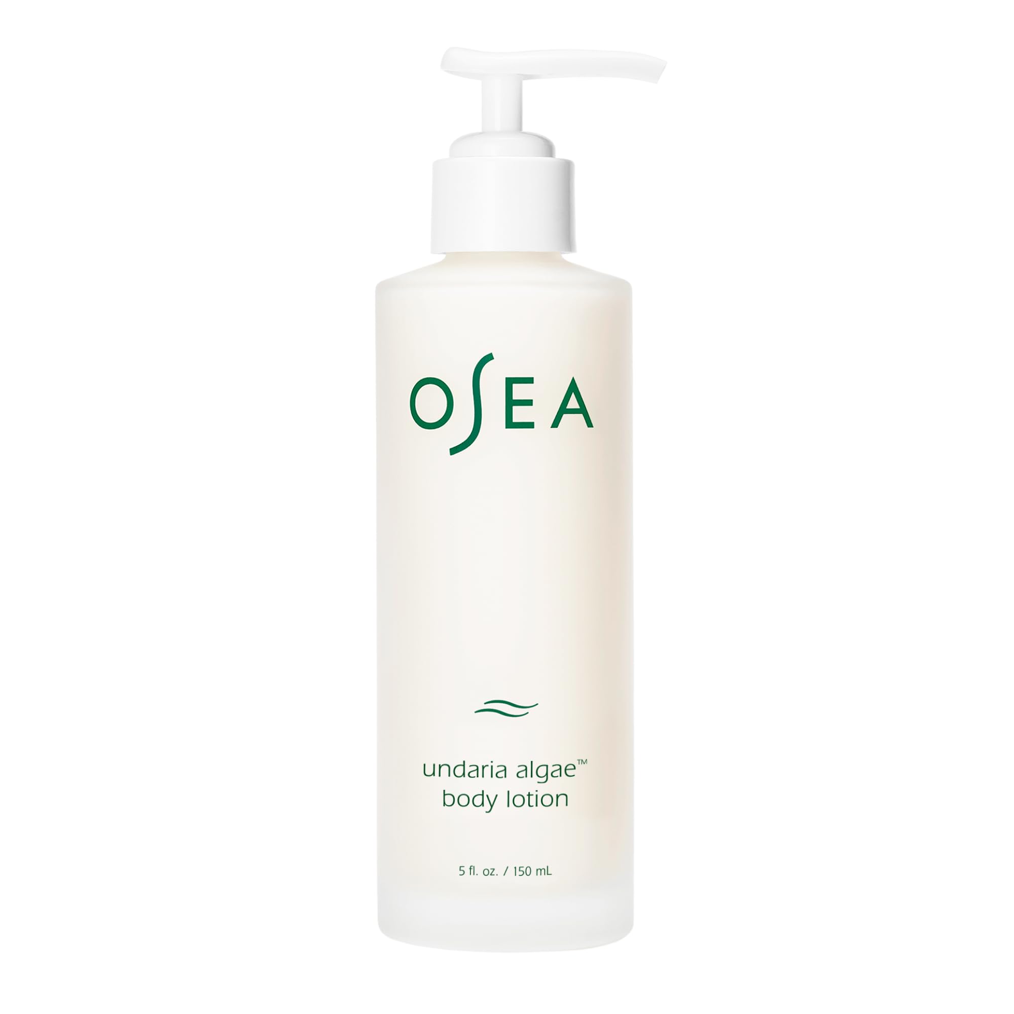 OSEA Undaria Algae Body Lotion packaging shows an eco-friendly bottle for daily hydration