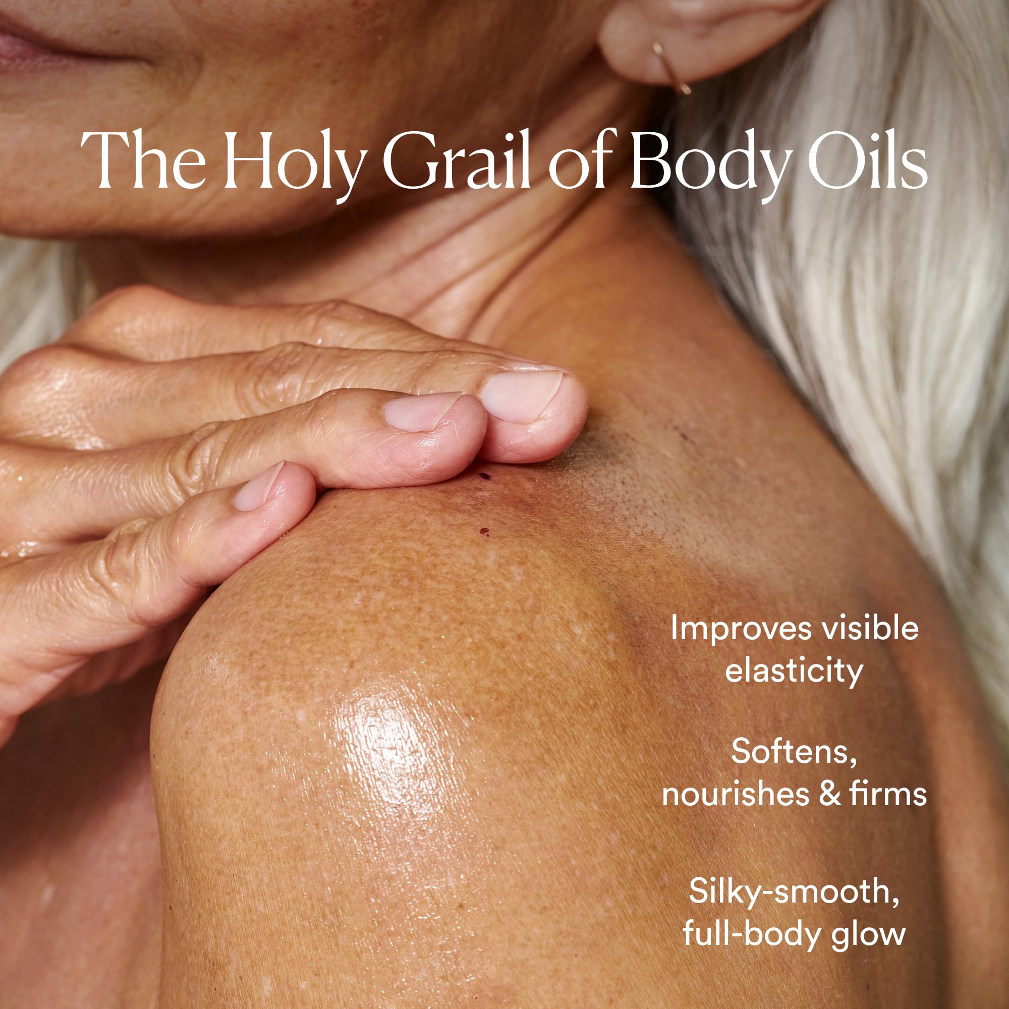 OSEA Undaria Algae Body Oil silky-glow texture highlights luxurious hydration without greasiness.