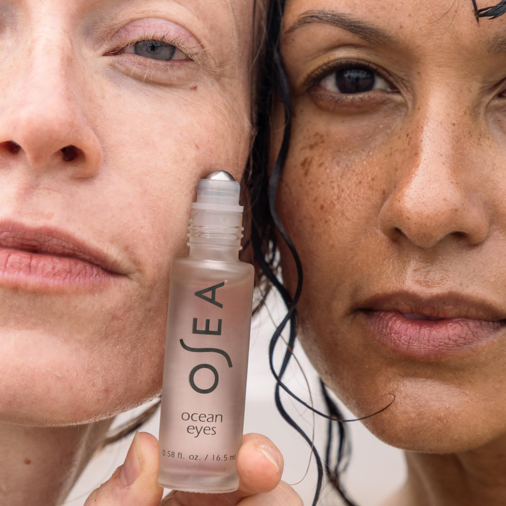 OSEA Ocean Eyes seaweed ingredient focus showcasing marine botanicals