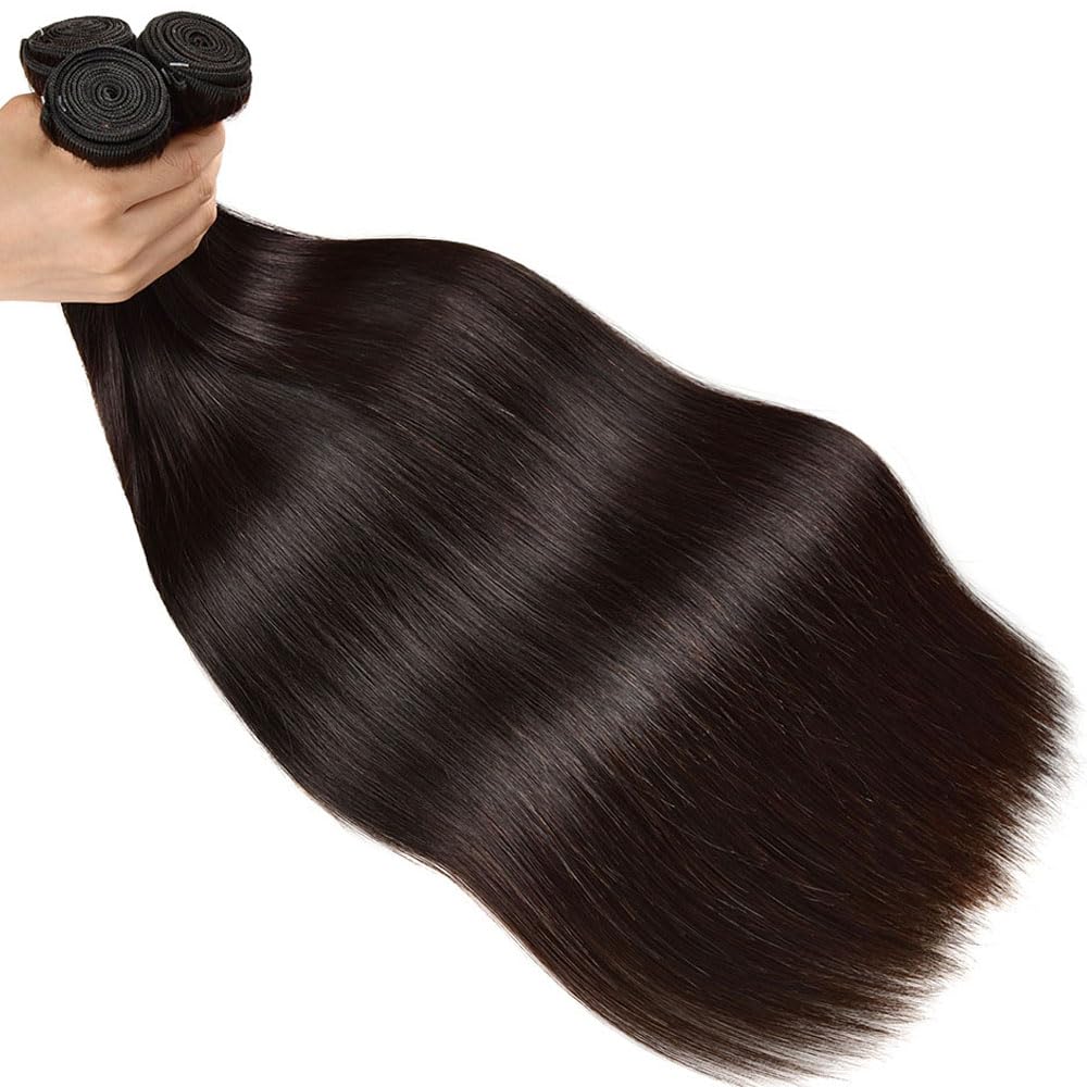 Oshiney straight hair bundles can be dyed, curled, or restyled for customization.