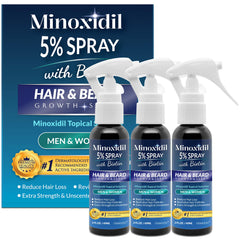 OSIMOON minoxidil hair growth spray bottle for daily growth support.