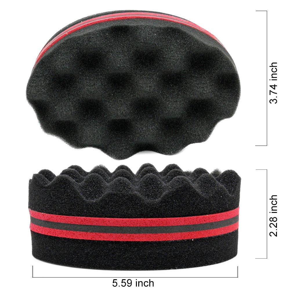 OSMOFUZE twist sponge coil wave design—captures texture for layered, natural-looking waves.