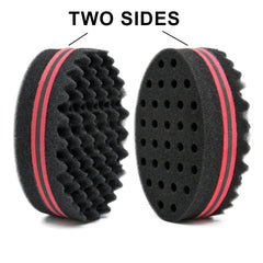 OSMOFUZE twist sponge set application—demonstrates easy palm-level grip for precise twists.