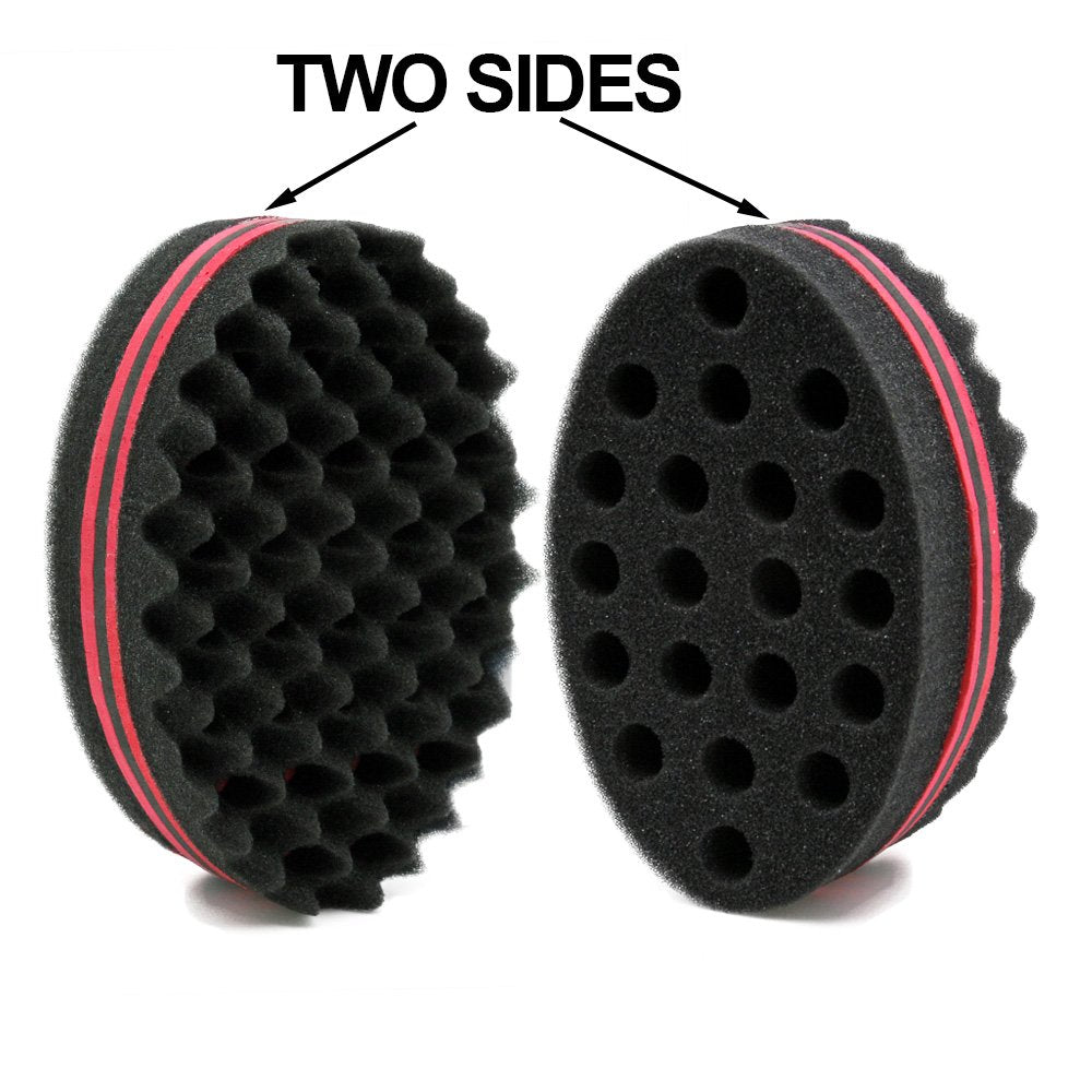 OSMOFUZE twist sponge texture close-up—porous surface supports even grip.